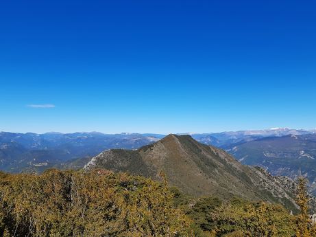 Vue crête, mont Brune - Image en taille réelle, .JPG 868Ko (fenêtre modale)