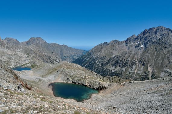 Lac de Fremamorte et massif de l’Argentera - Image en taille réelle, .JPG 2,80Mo (fenêtre modale)