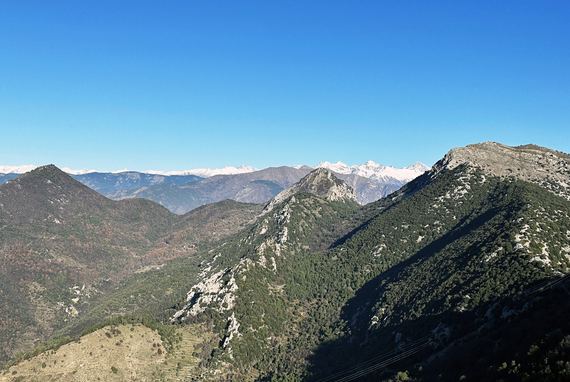 Colla Bassa et sommet du Grand Mont - Image en taille réelle, .JPG 803Ko fenêtre modale