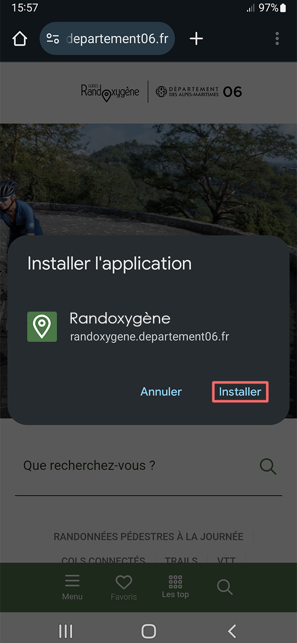 Étape 2