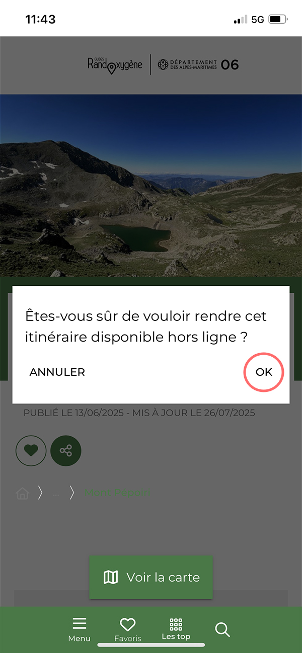 Étape 2