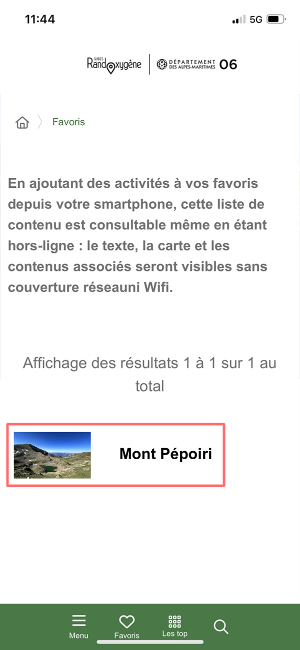 Étape 5