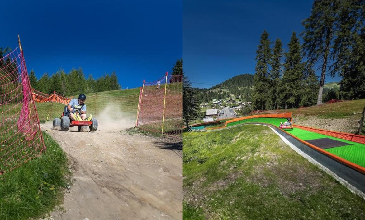 Karting sur herbe et Luge tubbing de Turini