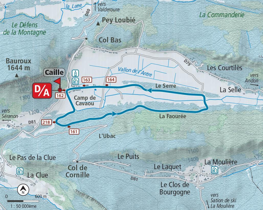 Carte Farouée - Agrandir l'image, fenêtre modale