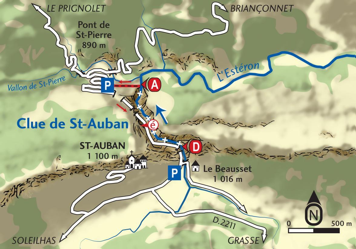 Clue de Saint Auban Guide Randoxygène