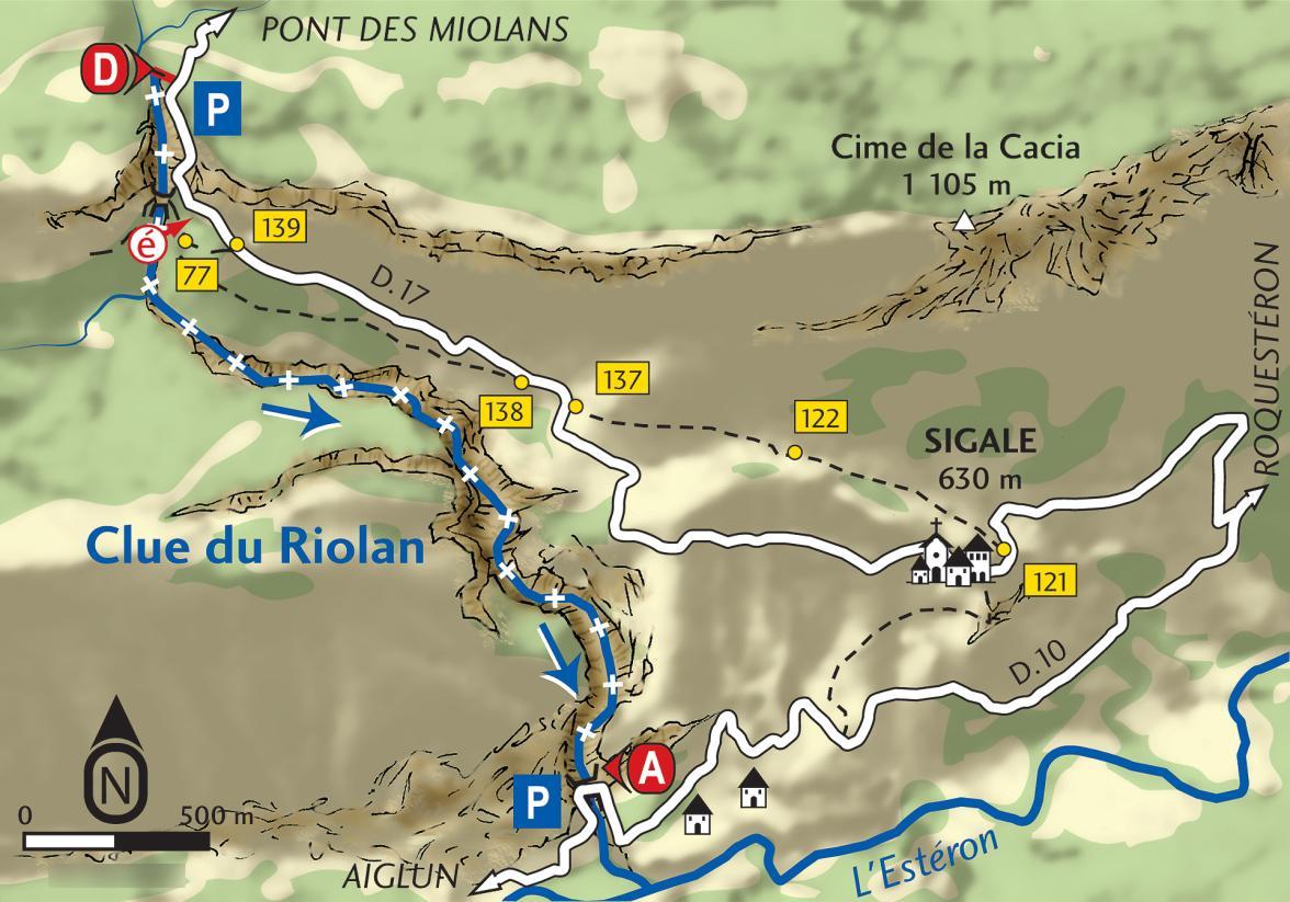 Carte Riolan - Agrandir l'image, fenêtre modale