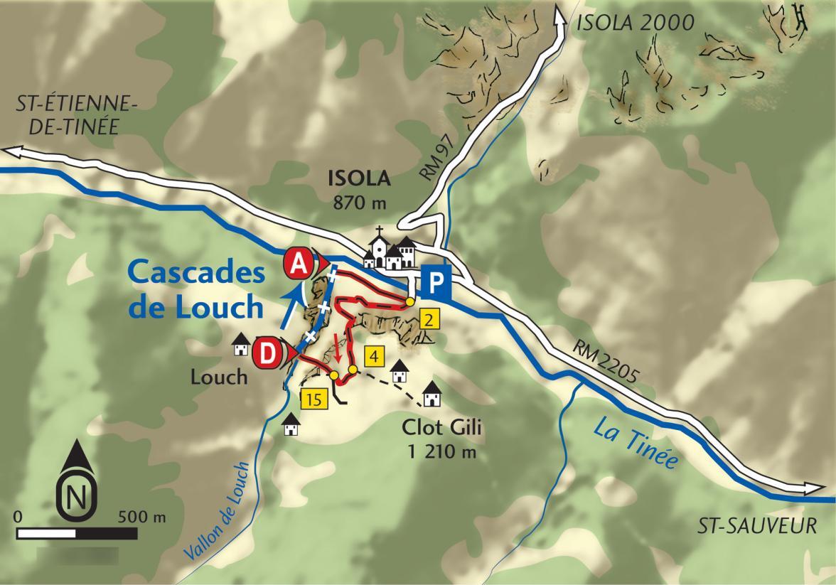 Carte Louch - Agrandir l'image, fenêtre modale