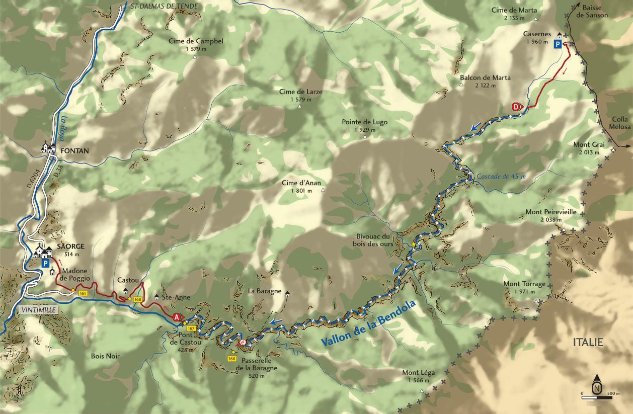 Carte Bendola Intégrale - Agrandir l'image, fenêtre modale