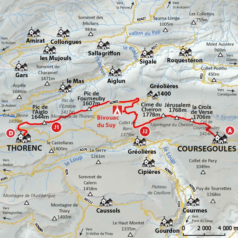 CARTE THORENC - Agrandir l'image, fenêtre modale