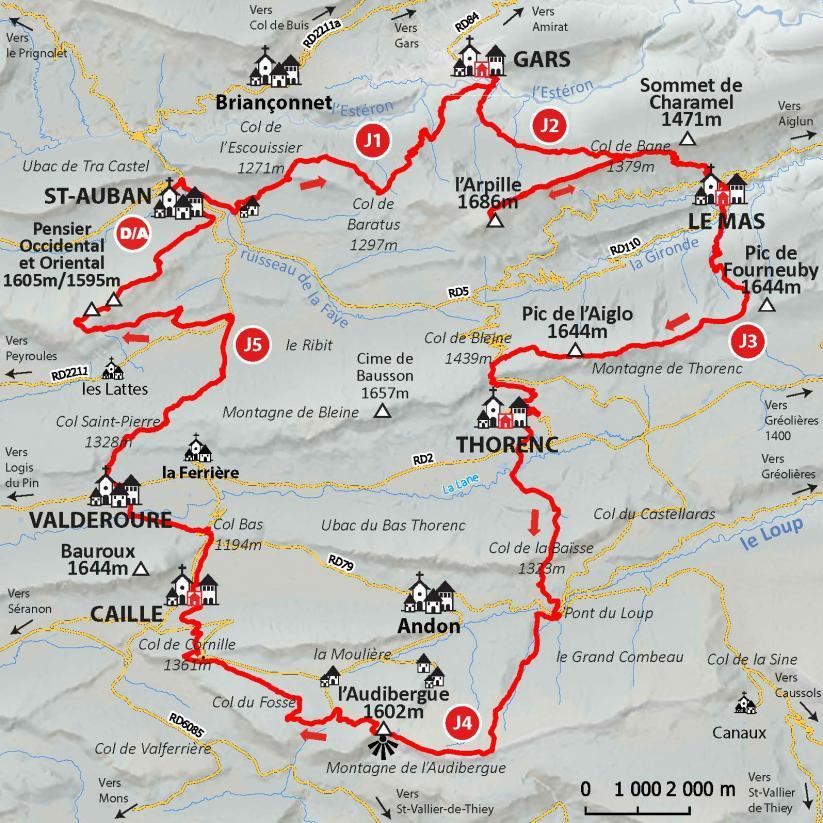 Tour Haut Estéron - Agrandir l'image, fenêtre modale