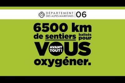 6500 km de sentiers balisés pour VOUS oxygéner - Lire la vidéo, fenêtre modale