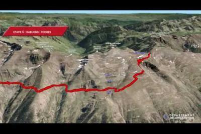 La Grande Traversée du Mercantour : parcours 3D - Lire la vidéo, fenêtre modale