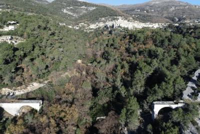 Pont de Pascaressa - Tourrettes-sur-Loup - Agrandir l'image 2 sur 4, fenêtre modale
