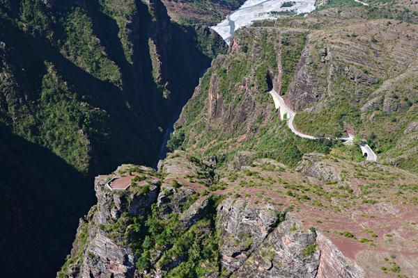 Gorges de Daluis point de vue