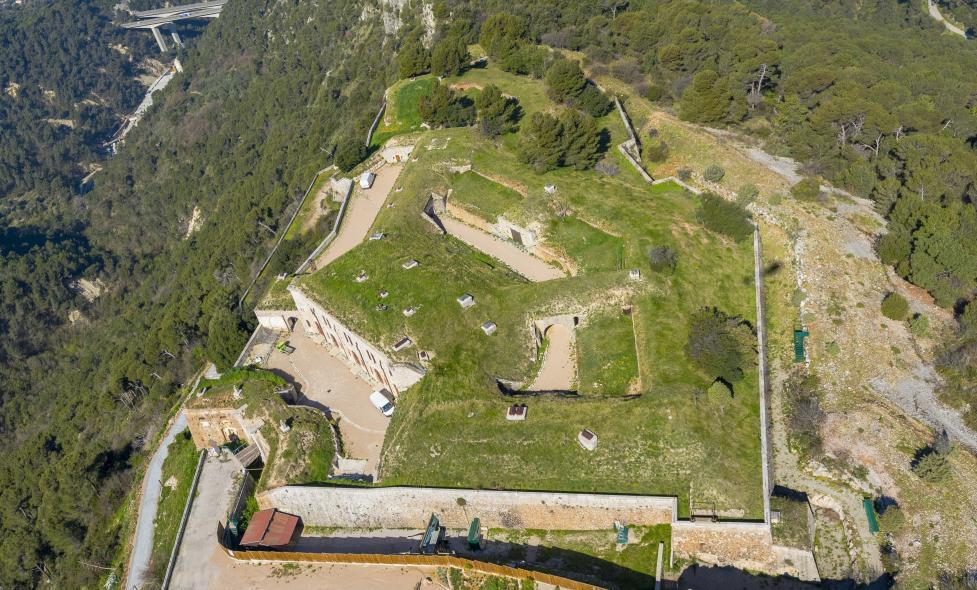 Fort de la Drète - Agrandir l'image, fenêtre modale
