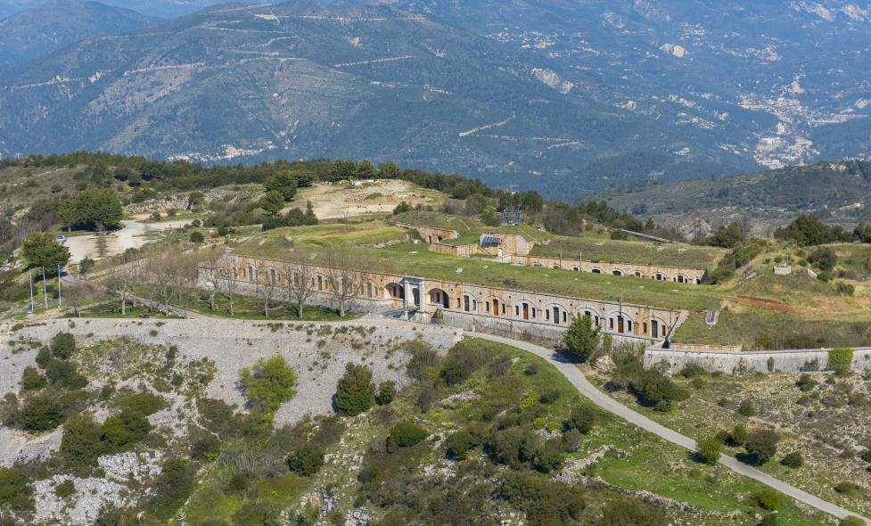 Eze Fort de la Revère - Agrandir l'image, fenêtre modale