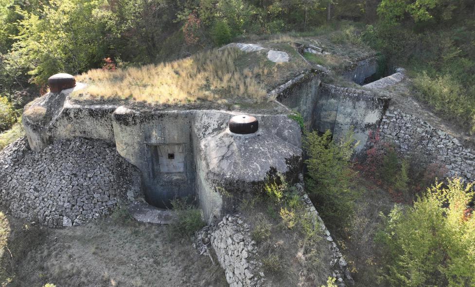 Fort du Gordolon - Roquebillière - Agrandir l'image, fenêtre modale