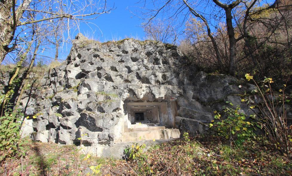Ouvrage du vallo Alpino, n°9, Andonno - Agrandir l'image, fenêtre modale