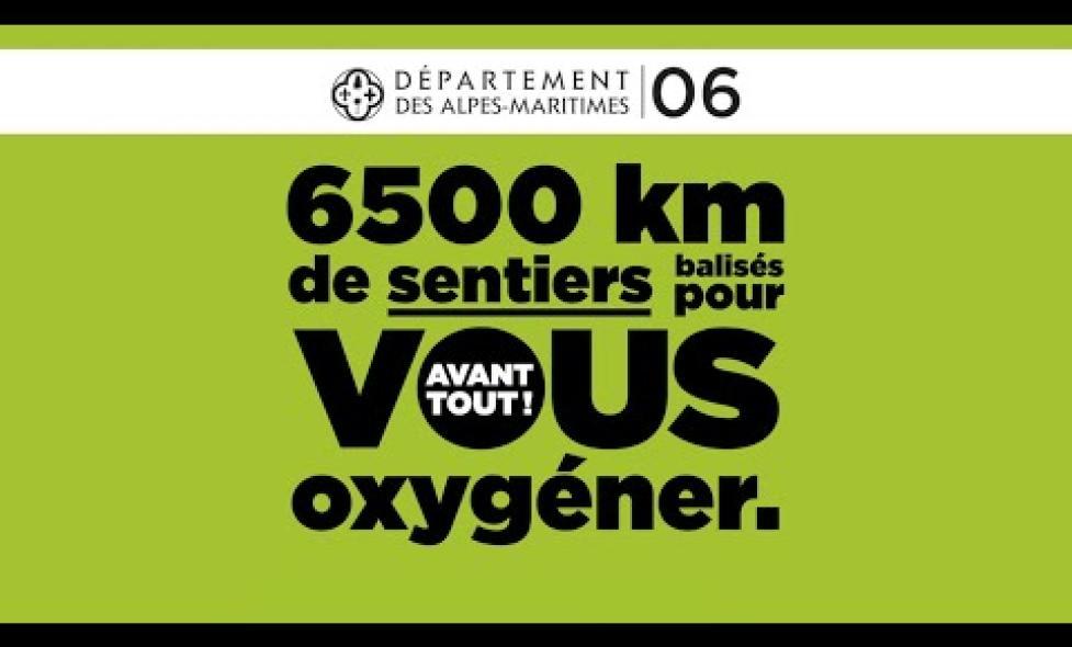 6500 km de sentiers balisés pour VOUS oxygéner - Lire la vidéo, fenêtre modale